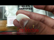 11.03 Ratti Natural fire Opal with Govt. Lab Certificate-(4551)